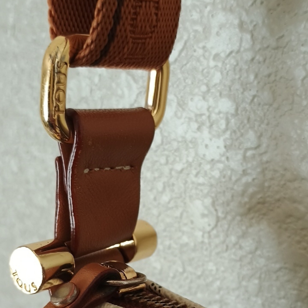 Tous Beige and Brown Shoulder Bag - Picture 8 of 16